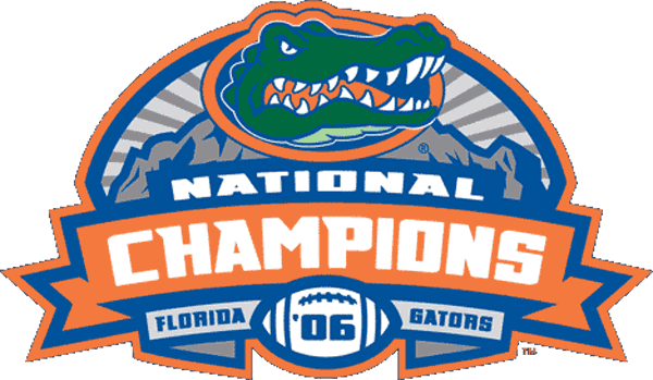 Florida Gators 2006 Champion Logo v2 diy fabric transfer